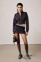 Minirok met rits studio - BLACK - M