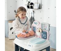 Smoby Speelset verzorgingscentrum voor babypop met accessoires - thumbnail