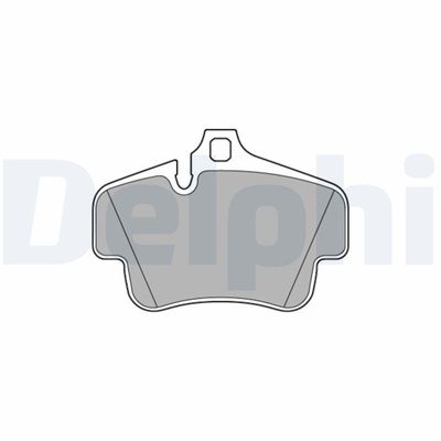 Remblokkenset, schijfrem LP3586