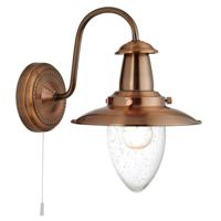 Searchlight Roodkoperen wandlampFisherman - 5331-1CU