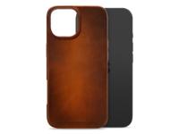 Mobilize Mobilize Magsafe Compatible Premium Leather Case Apple iPhone 17 Burned Cognac