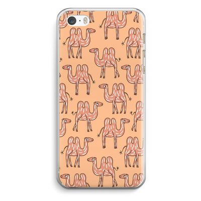 Kameel: iPhone 5 / 5S / SE Transparant Hoesje