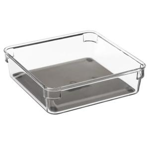 Keuken lade organizer bakje - 1-vaks - Tidy Smart serie - kunststof - 16 x 16 x 4,5 cm