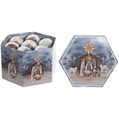 Kerstbal Home ESPRIT Multicolour PVC (14 Onderdelen)
