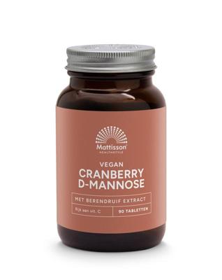 Mattisson Cranberry D-mannose met berendruif extract