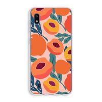 Perzik: Samsung Galaxy A10 Transparant Hoesje Perzik: Samsung Galaxy A10 Transparant Hoesje