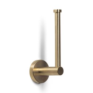 Reserverolhouder Blue Label Vida | Wandmontage | Messing | Geborsteld goud PVD
