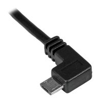 StarTech.com Micro-USB Oplaad en sync kabel M/M linksgehoekte Micro-USB 24 AWG 0.5 m - thumbnail