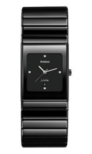 Horlogeband Rado 01.111.0294.3.075 / 111.0294.3 / R070459910 Keramiek Zwart