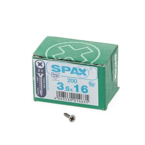 Spax pk pozi rvs 3,5x16(200)