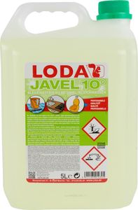 Loda Javel 10° bleekwater, groen, bidon van 5 l