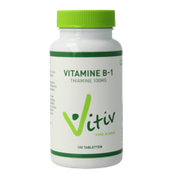 Vitiv Vitamine B1 100mg 100 Tabletten