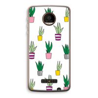 Sanseveria: Motorola Moto Z Force Transparant Hoesje