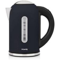 Programmeerbare waterkoker - HKoeNIG - Boe56 - 1,7L - 2200 W - Instelbare temperatuur - LCD scherm - Mat nachtblauw en RVS