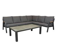 Qopps Ymabo loungehoek met Cleveland koffietafel