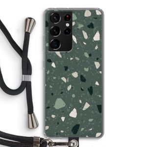Terrazzo N°19: Samsung Galaxy S21 Ultra Transparant Hoesje met koord