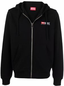 Diesel hoodie S-Ginn-Hood-Zip-Div - Noir