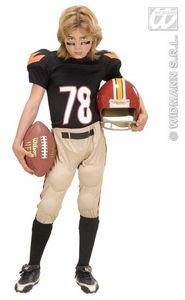 Quaterback Football kostuum kind