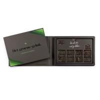 Het groene geluk - chocolade brievenbuscadeau