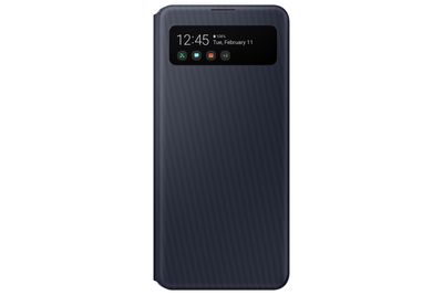 SamsungGalaxy A41 S View Wallet Cover Telefoonhoesje Zwart