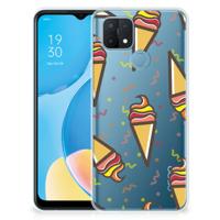 OPPO A15 | Siliconen Case | Icecream