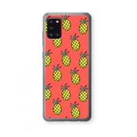 Ananas: Samsung Galaxy A31 Transparant Hoesje