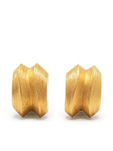 Christian Dior Pre-Owned boucles d'oreilles à design sculpté (années 1990)