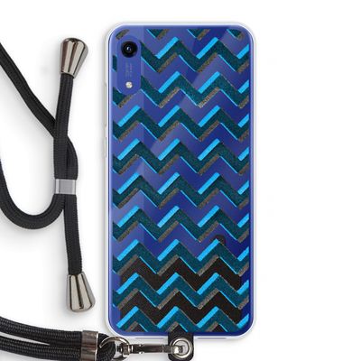 Onderbroken lijn: Honor Play 8A Transparant Hoesje met koord