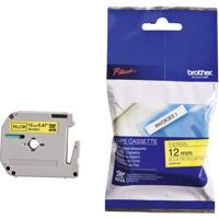 Brother M-K 631 Labeltape Tapekleur: Geel Tekstkleur: Zwart 12 mm 8 m