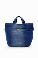 Reversible denim shopper L - BLUE - U