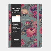 A4 Docentenagenda 2025 - 2026 Bloemen