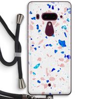 Terrazzo N°6: HTC U12+ Transparant Hoesje met koord
