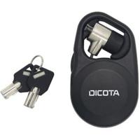 DICOTA D31235 kabelslot Zwart 1,3 m - thumbnail