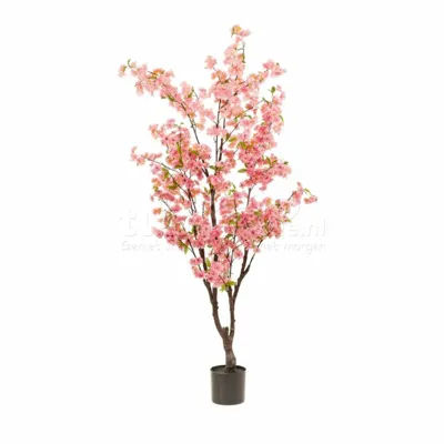 Kunstboom Kersenbloesem Roze 175cm