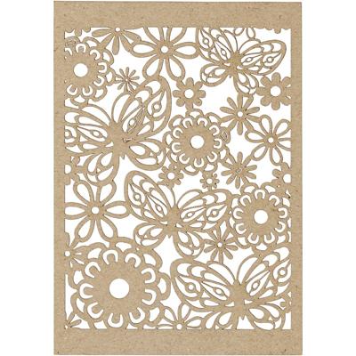 Creativ Company Patroonkarton, vel 10,5x15 cm, 200 gr, naturel, 10 stuk/ 1 doos