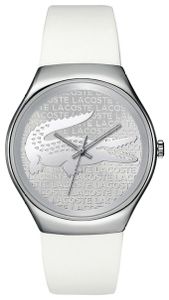 Lacoste horlogeband 2000785 / LC-71-3-14-2444 Silicoon Wit 18mm