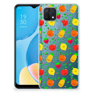 OPPO A15 Siliconen Case Fruits