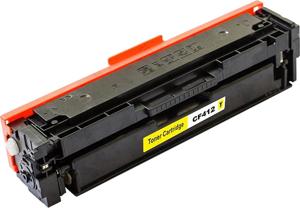 Huismerk HP 410X (CF412X) toner geel