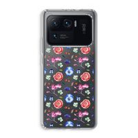 Bloemetjes: Xiaomi Mi 11 Ultra Transparant Hoesje