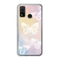 White butterfly: Huawei P Smart (2020) Transparant Hoesje