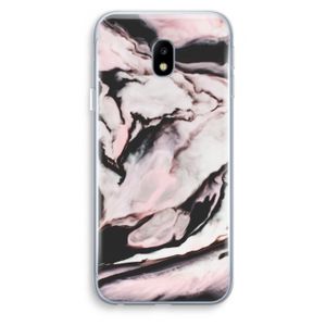 Roze stroom: Samsung Galaxy J3 (2017) Transparant Hoesje