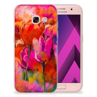 Smartphone hoesje Samsung Galaxy A3 2017 Tulips Smartphone hoesje Samsung Galaxy A3 2017 Tulips