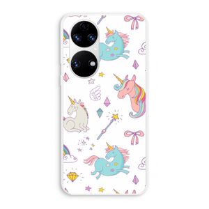 Fantasiewereld: Huawei P50 Transparant Hoesje