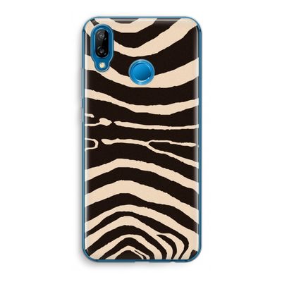 Arizona Zebra: Huawei P20 Lite Transparant Hoesje