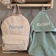 Prêt Rugtas Run Around Rib Cream babycadeauset