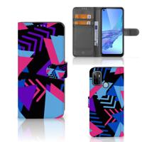 OPPO A53 | OPPO A53s | Book Case | Funky Triangle