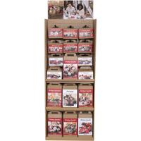 Creativ Company Vloerdisplay, kerstballen, kinderen en volwassenen, h: 1584 mm, d: 332 mm, b: 630 mm, 63 eenh./ 1 doos