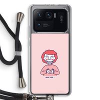 Hartje: Xiaomi Mi 11 Ultra Transparant Hoesje met koord