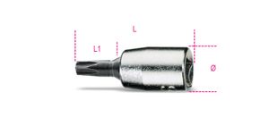 Beta Schroevendraaierdoppen voor Torx® schroeven 900TX 30 - 009000726