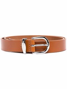 MARANT ceinture en cuir à boucle - Marron